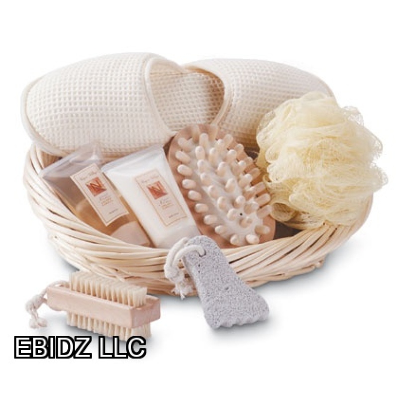 Spa-Style Bath Set Basket