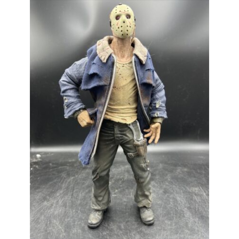 VINTAGE FRIDAY THE 13TH JASON VOORHEES ACTION FIGURE HORROR COLLECTIBLE DOLL