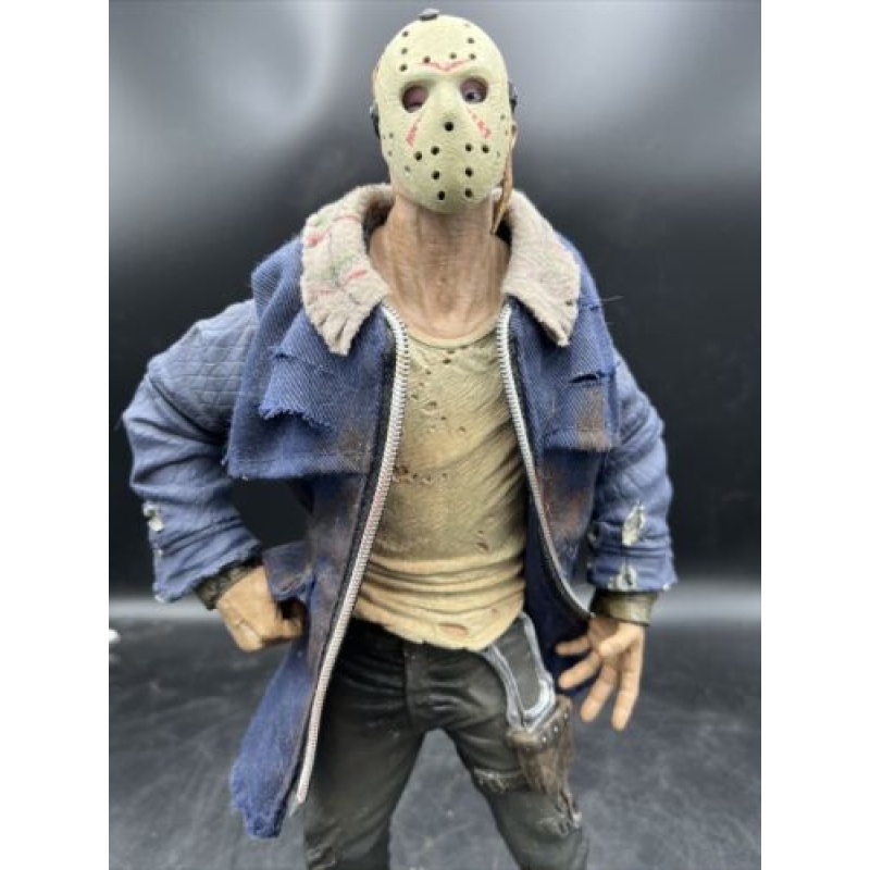 VINTAGE FRIDAY THE 13TH JASON VOORHEES ACTION FIGURE HORROR COLLECTIBLE DOLL