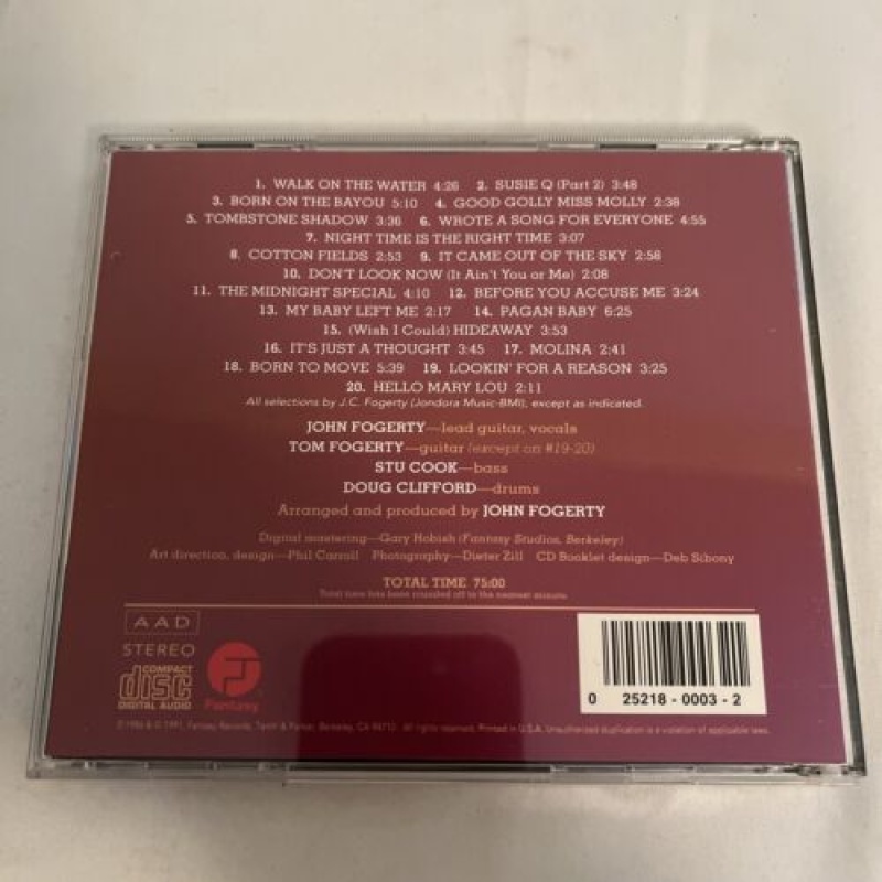 CREEDANCE CLEARWATER REVIVAL CHRONICLE VOLUME 2 CD MUSIC 20 CLASSICS AAD STEREO