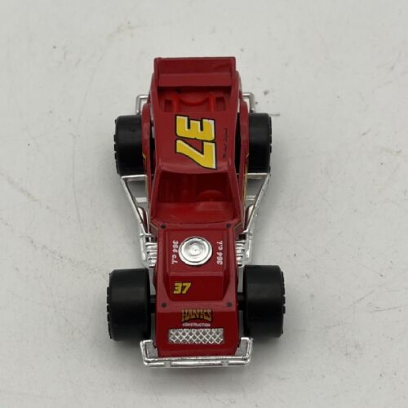 MATCHBOX DIECAST CAR RED MICHAEL STIFANISK #37 HANKS 1:55 RACE CAR 364 CI