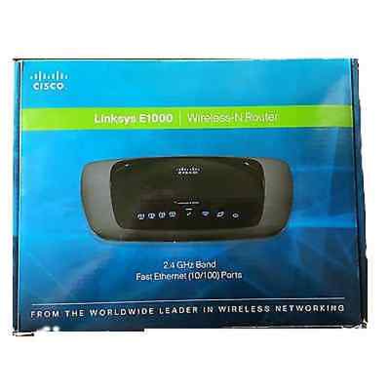 Linksys E1000 300 Mbps 4-Port 10/100 Wireless N Router